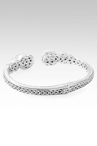 Lead Us to Believe Tip-To-Tip Bracelet™ in Pink Vapor™ Mystic Quartz & Perfect Pink™ Mystic Moissanite 6.25