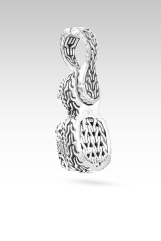 Leads to U Pendant™ in True Picasso™ Mystic Quartz & Celestial Blue™ Mystic Moissanite