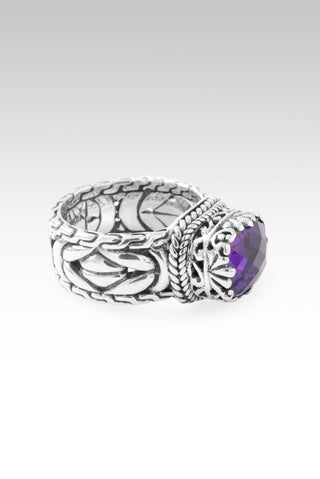 Leads Me to U Ring™ in Amethyst 5