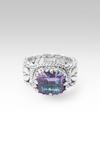 Leads Me to U Ring™ in Pink Vapor™ Mystic Quartz 5