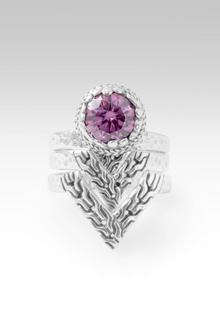 Leads to Wholeness Ring™ in Perfect Pink™ Mystic Moissanite 5