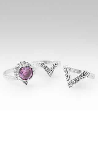 Leads to Wholeness Ring™ in Perfect Pink™ Mystic Moissanite 5