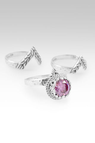 Leads to Wholeness Ring™ in Perfect Pink™ Mystic Moissanite 5