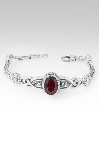 Not My Battle Bracelet™ in Raspberry Rouge™ Mystic Quartz