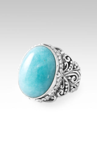 Sees My Worth Ring™ in Amazonite 5
