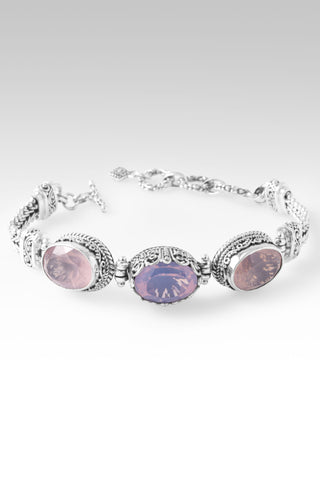 Nothing Seperates Me Bracelet™ in Lavender Moon Quartz & Rose Quartz 6.5 - 7.25