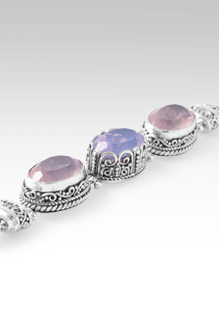 Nothing Seperates Me Bracelet™ in Lavender Moon Quartz & Rose Quartz 6.5 - 7.25