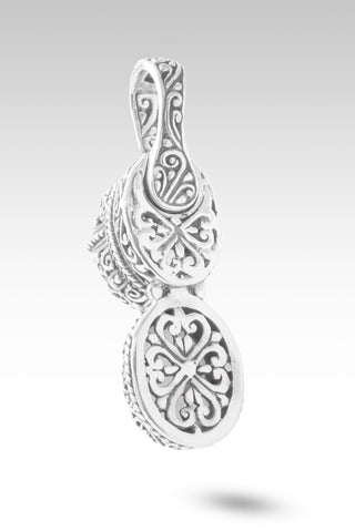 Nothing U Can't Do Pendant™ in Kiwi Mother of Pearl Quartz & Sea Green Chalcedony Mother of Pearl Quartz