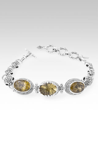 Who I Belong To Bracelet™ in Olive Quartz 6.5 - 7.25