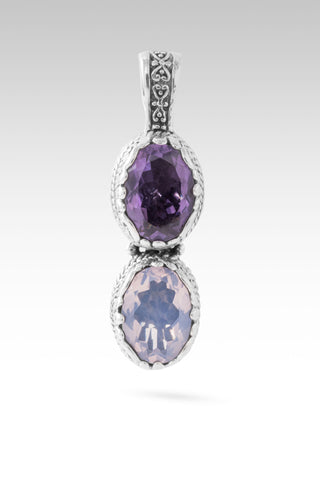 Who's Name is Highest Pendant™ in Amethyst & Lavender Moon Quartz