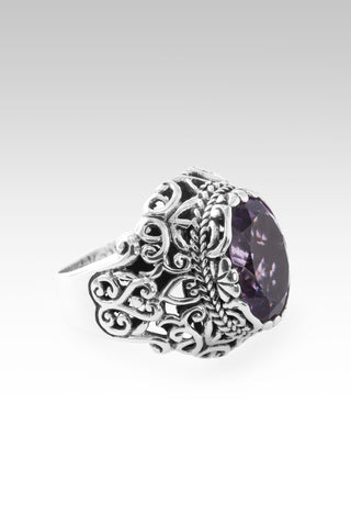 Who He Is Ring™ in Amethyst 5