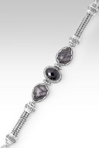 Stronger Together Bracelet™ in Black Spinel & Picasso Jasper 6.75 - 7.5
