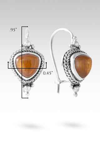 I Surrender All Earrings™ in Sunstone