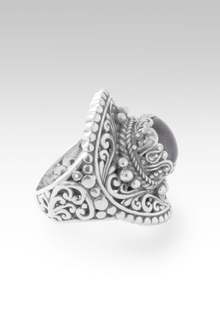 Troubles? It's A God Problem Ring™ in Rainbow Rose Gold Sunstone 5