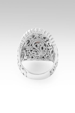 Troubles? It's A God Problem Ring™ in Rainbow Rose Gold Sunstone 5