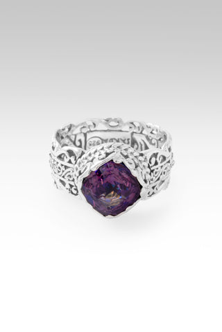 Taste The Grace Ring™ in Chatty™ Mystic Quartz 5