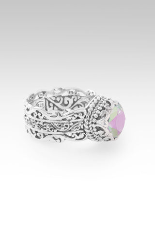 Taste The Grace Ring™ in Zero Saturn™ Mystic Quartz 5