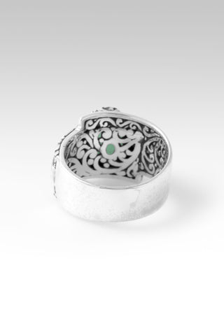 U Cover All Ring™ in Mint Chrysoprase 5