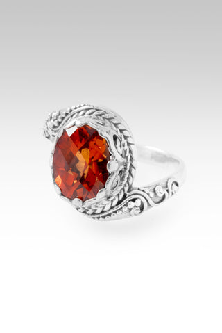 Nothing is Impossible with God Ring III™ in Padparadscha Lab Created Sapphire 5