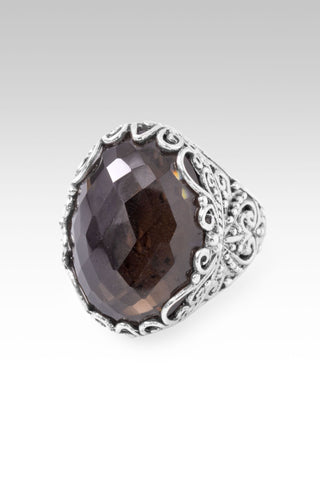 Knows All My Needs Ring™ in Smoky Quartz 5
