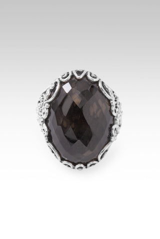 Knows All My Needs Ring™ in Smoky Quartz 5