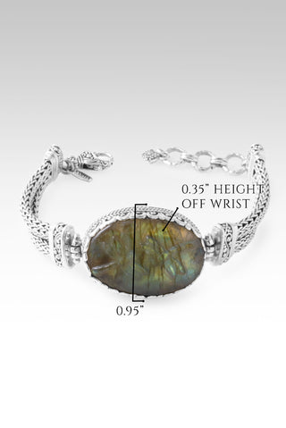 One That I Can Call Bracelet™ in Golden Sheen Labradorite 6.5 - 7.25