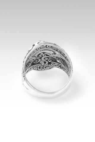 Trust Thru It Ring™ in Richey Blue™ Mystic Topaz 5 / Tree Of Life / Richey Blue™ Mystic Quartz
