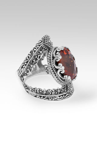 True North Ring™ in Padparadscha Lab Created Sapphire 5 / Tree Of Life / Padparadscha Lab Created Sapphire