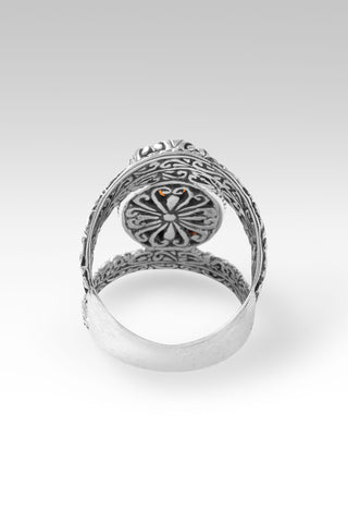 True North Ring™ in Padparadscha Lab Created Sapphire 5 / Tree Of Life / Padparadscha Lab Created Sapphire