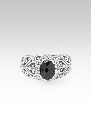 Forever Love Ring™ in Black Spinel 5