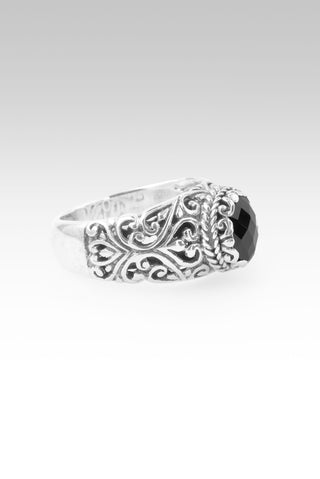 Forever Love Ring™ in Black Spinel 5