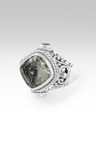 Glory To U Alone Ring™ in Prasiolite & Peridot 5