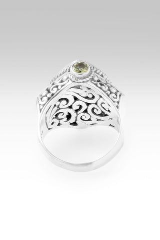 Glory To U Alone Ring™ in Prasiolite & Peridot 5