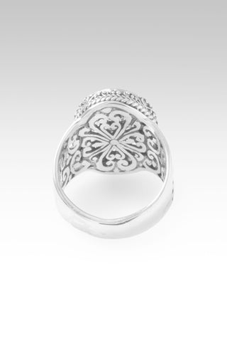 Speak UR Wonder Ring™ in Black Tourmalinated Quartz 5 / Tree Of Life / Black Tourmalinated Quartz