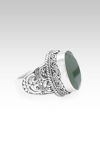 Speak UR Wonder Ring™ in Green Quartz 5 / Tree Of Life / Green Quartz