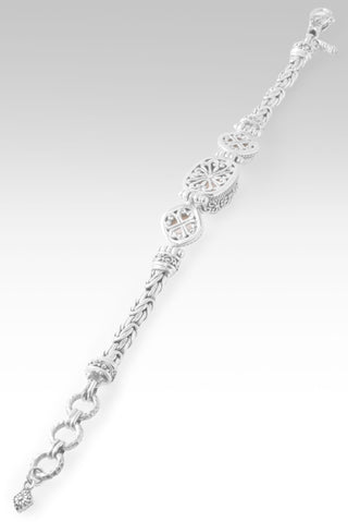 No More Fear Bracelet™ in White Mother of Pearl & Quartz 6.75 - 7.5