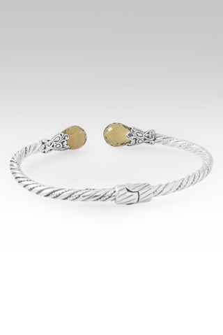 I Believe, I Overcome Tip-to-Tip Bracelet™ in Olive Quartz 6.75
