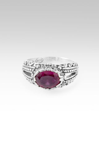 Unchanging Mercy Ring™ in Red Ruby 5
