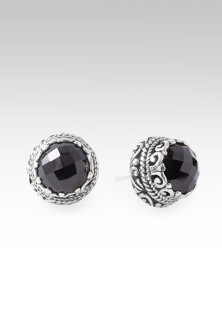 Only Good Days Earrings™ in Black Spinel
