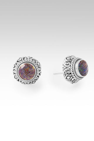 I Believe in Miracles Earrings™ in Northern Lights™ Mystic Quartz