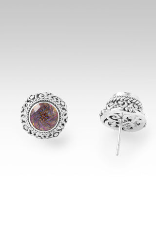 I Believe in Miracles Earrings™ in Northern Lights™ Mystic Quartz