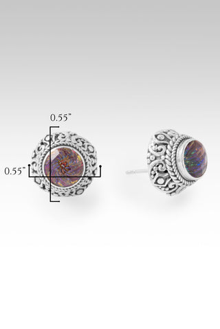 I Believe in Miracles Earrings™ in Northern Lights™ Mystic Quartz