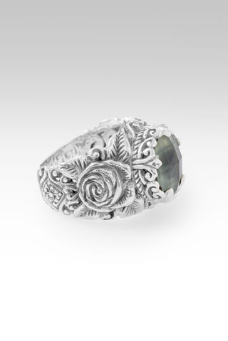 Love In & Thru It Ring™ in Phantom Rutile Prehnite 5