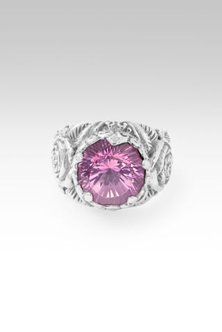 Love In & Thru It Ring™ in Ticker Symbols™ Mystic Quartz