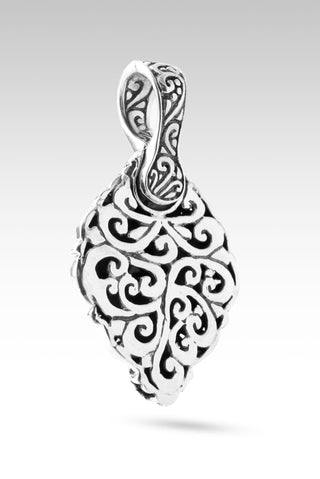 Graceful Presence Pendant™ in Lapis Mother of Pearl Quartz & Tanzanite