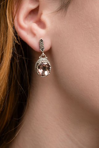 Somebody's Child Earrings™ in Always True Rose™ Mystic Quartz