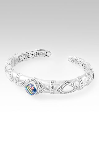 Heavenly Whispers Cuff™ in True Picasso™ Mystic Quartz 6.75