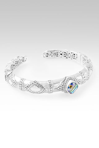 Heavenly Whispers Cuff™ in True Picasso™ Mystic Quartz 6.75