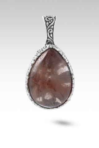 Nothing He Can't Do Pendant II™ in Galaxy Rutilated Quartz