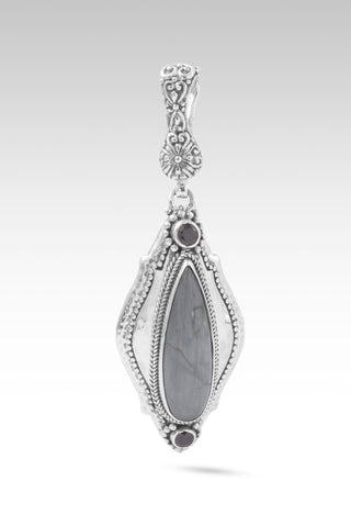 Living Sacrifice Pendant™ in Eagle Eye & Black Spinel